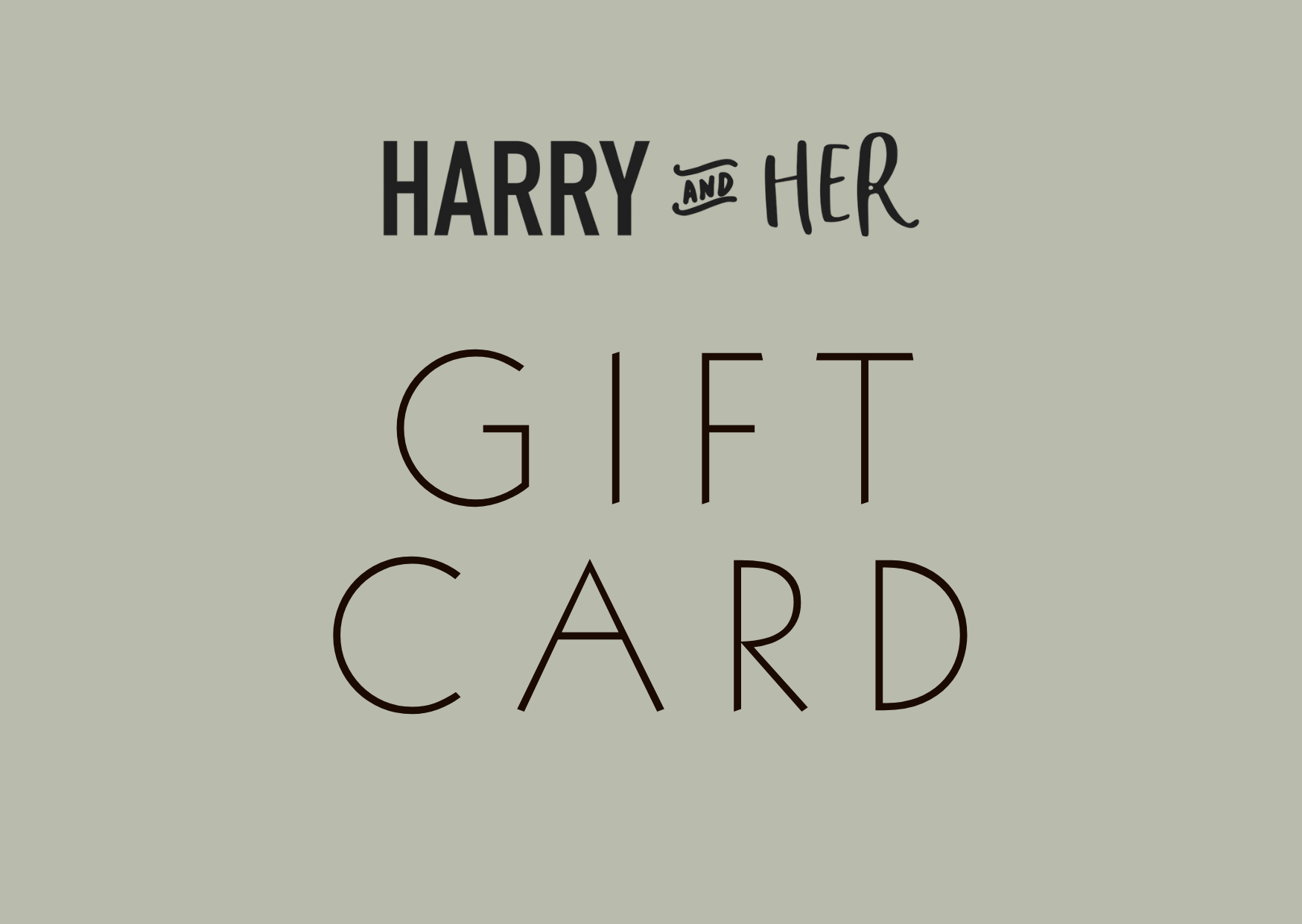 Digital Gift Card