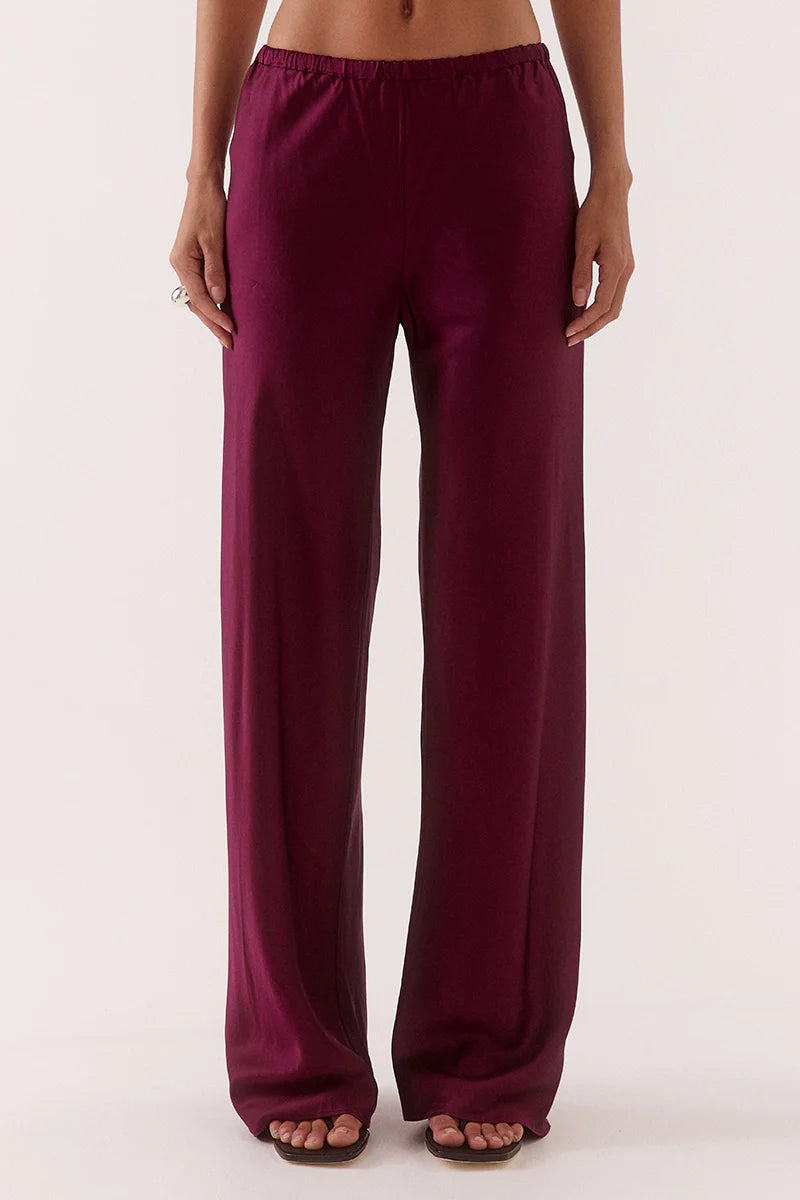 Sovere Blake Bias Pant Blackberry