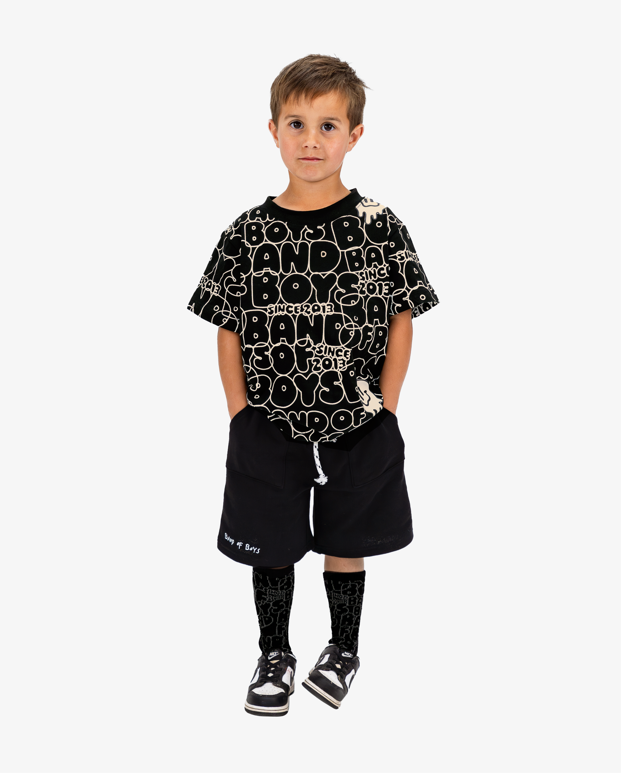 Band of Boys Black BOB Shorts