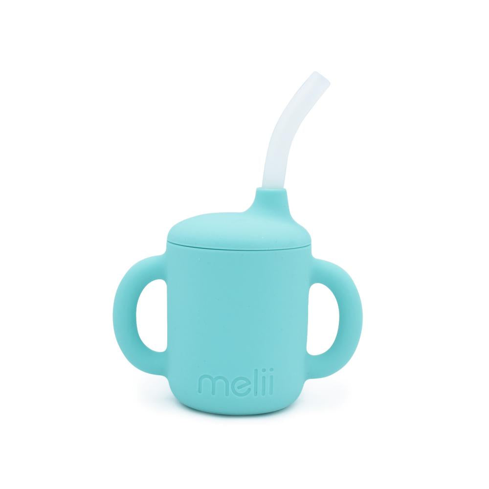 Melii 3 in 1 Silicone Training Cup - Blue