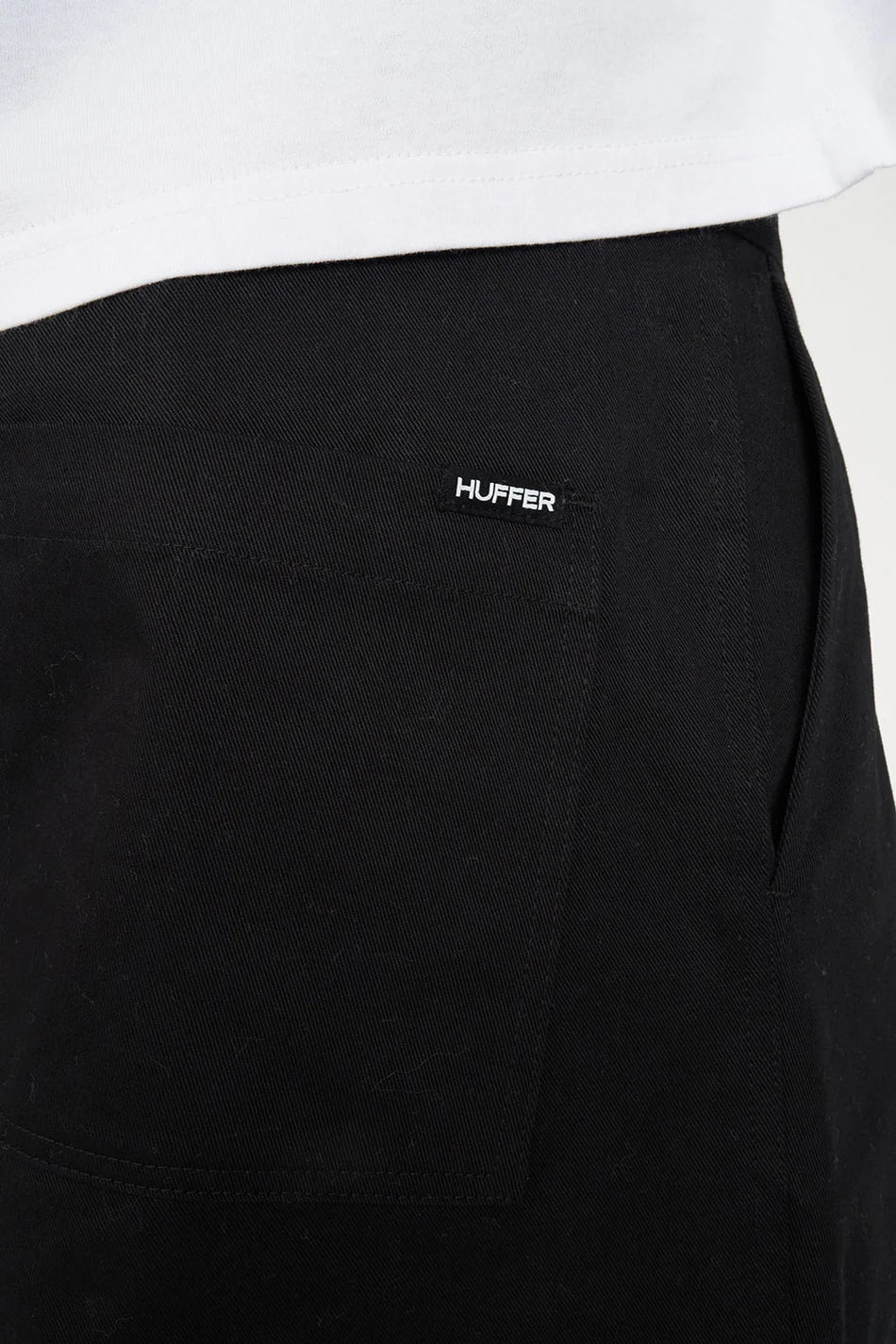 Huffer Broad Pant Black