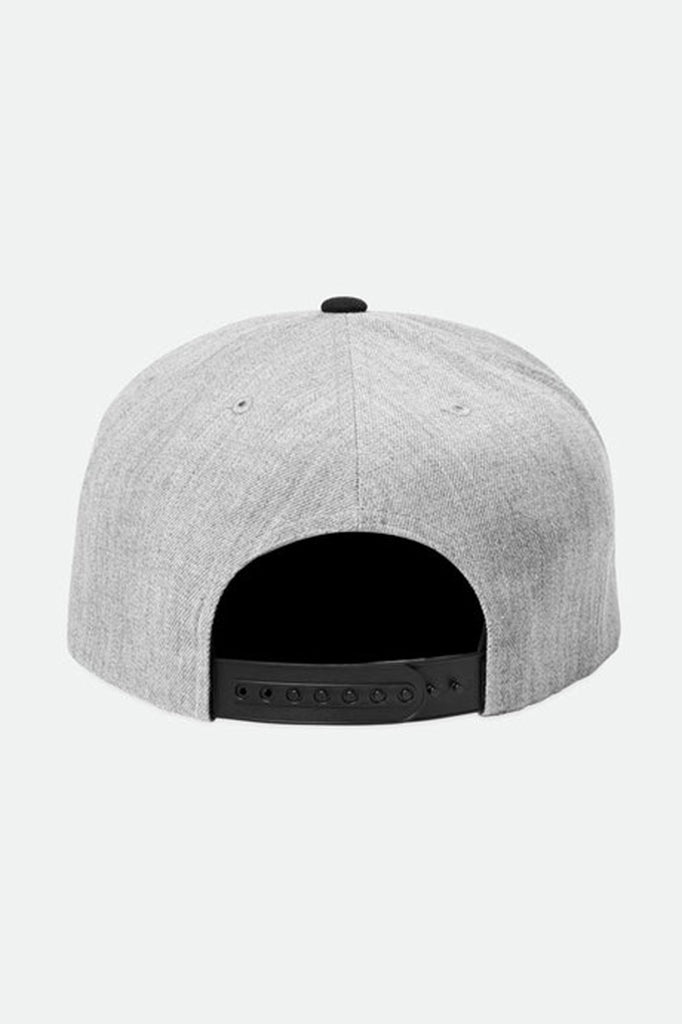 Brixton Oath III Snapback Light Heather Grey/Black