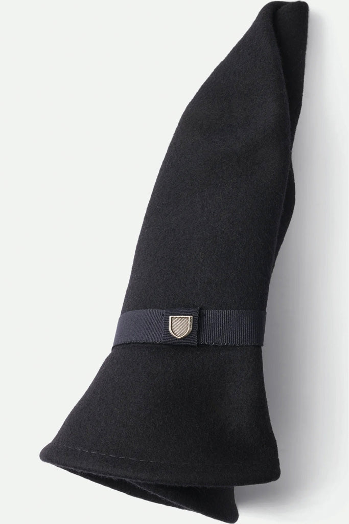 Brixton Messer Packable Fedora Black/Black