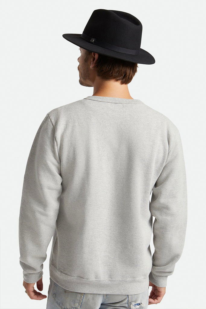 Brixton Messer Packable Fedora Black/Black