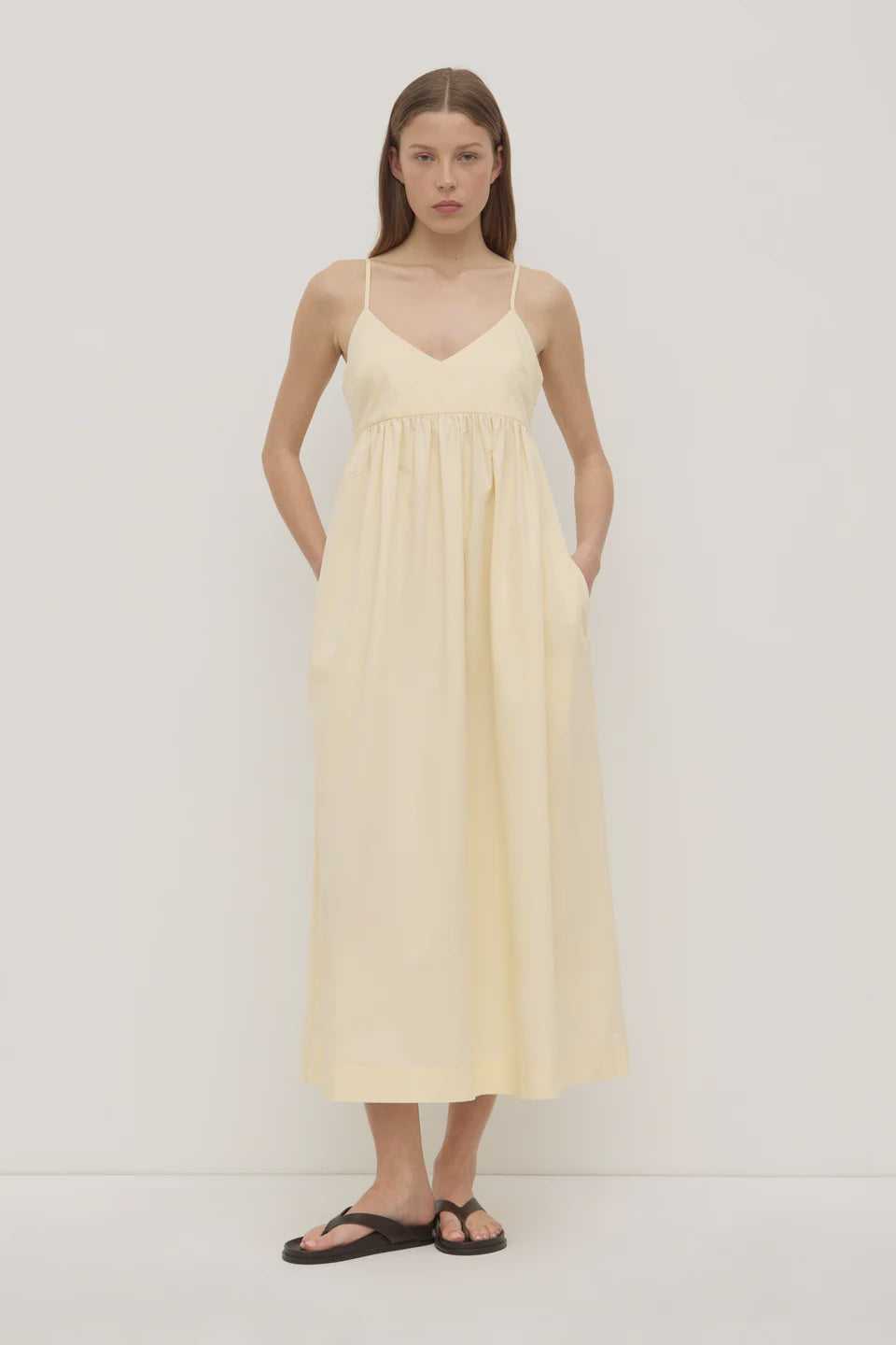Assembly Bronte Midi Dress Sorbet