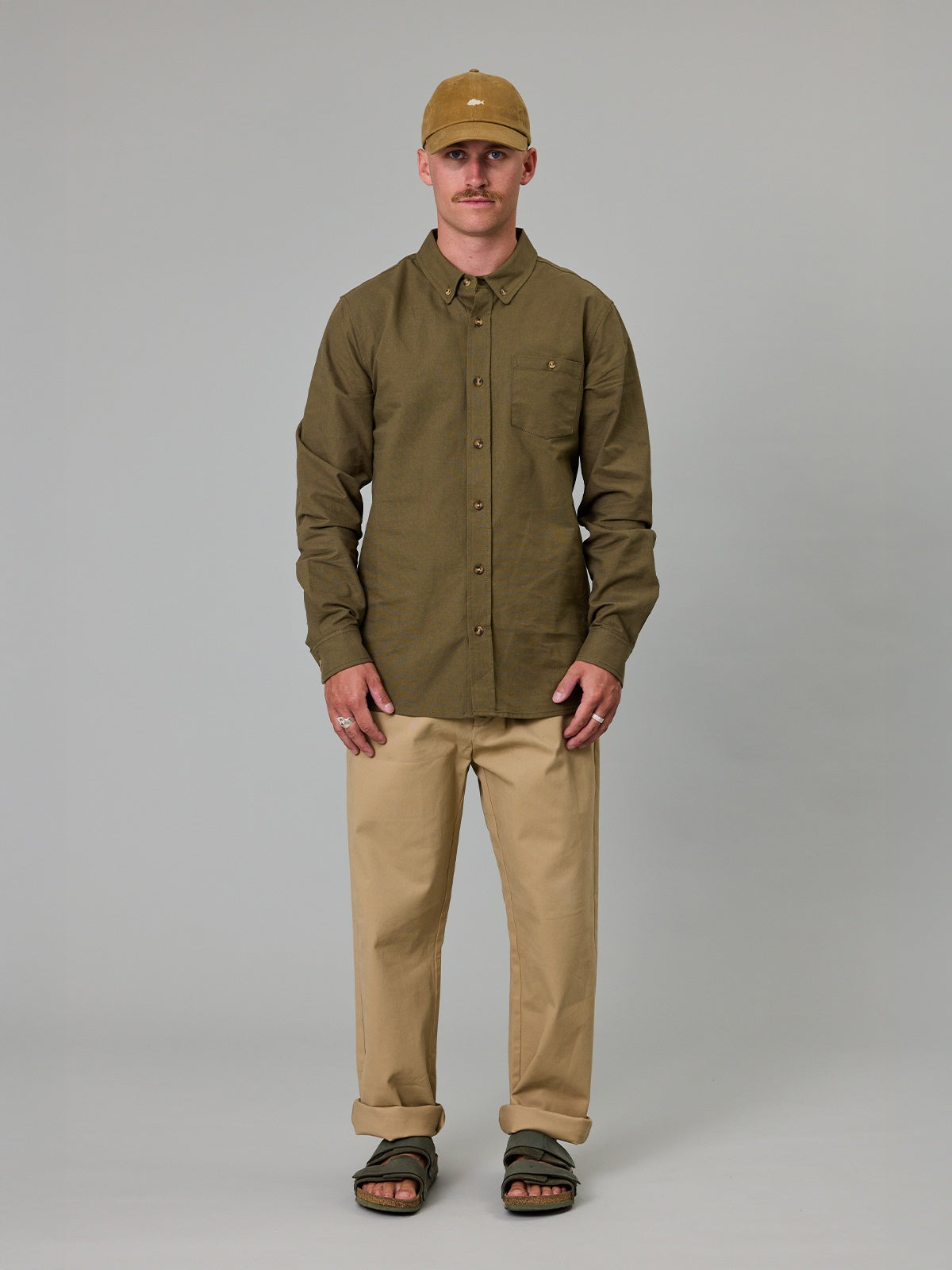 Just Another Fisherman Charter Pants-Light Tan