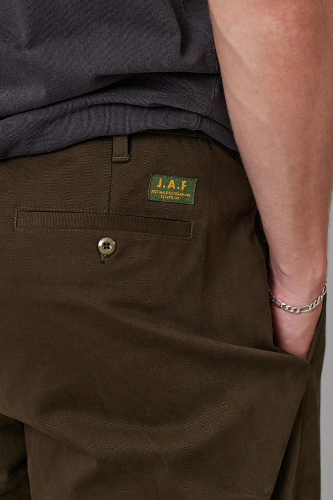 Just Another Fisherman Charter Pants Olive