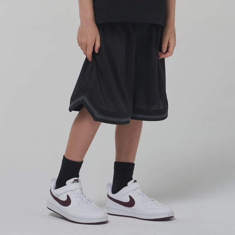 Crate Kids B Ball Mesh Shorts Black