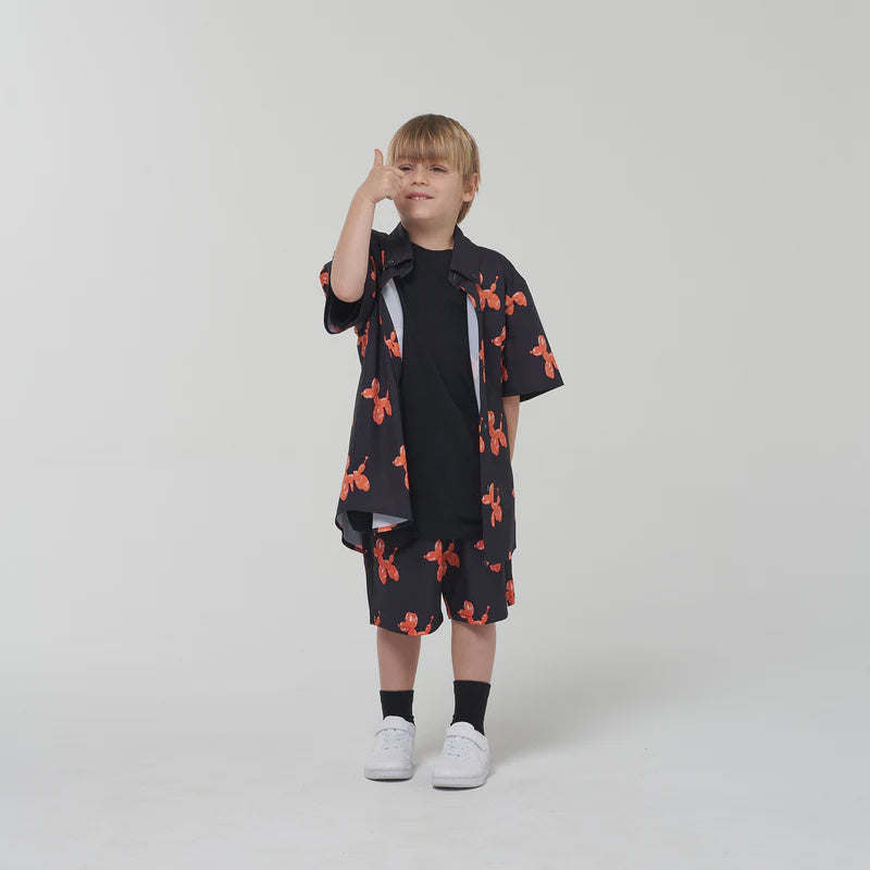 Crate Kids Balloon Dog S/S Shirt Black