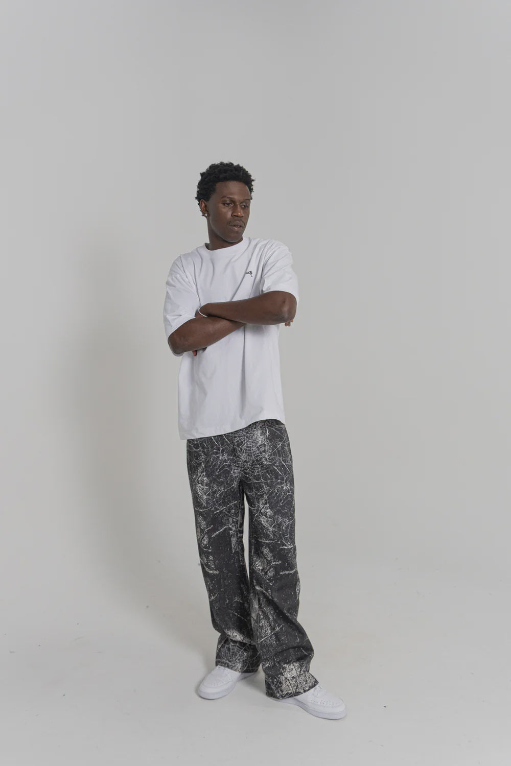 Crate Baggy Barry Tree Camo 2.0 Denim - Midnight