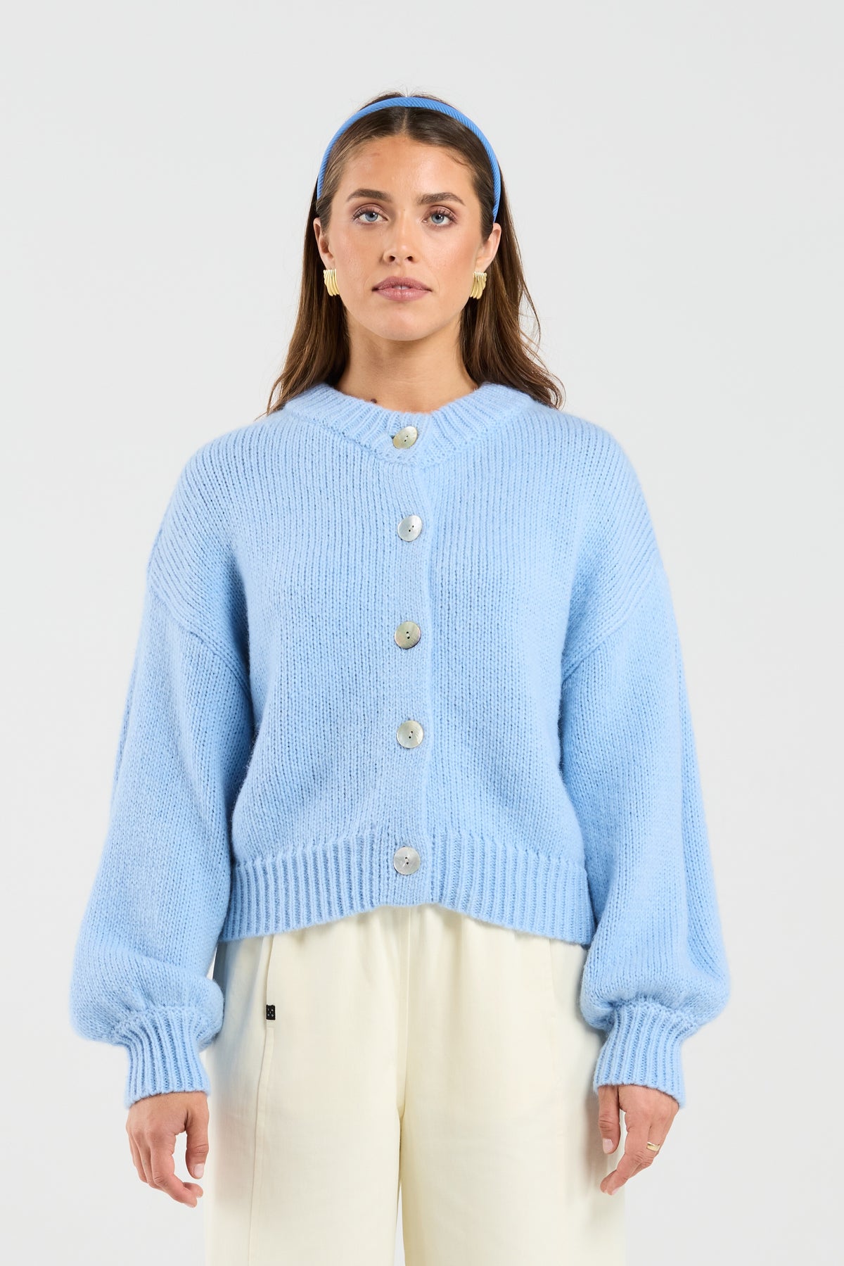 Thing Thing Chloe Cardigan Bluebell