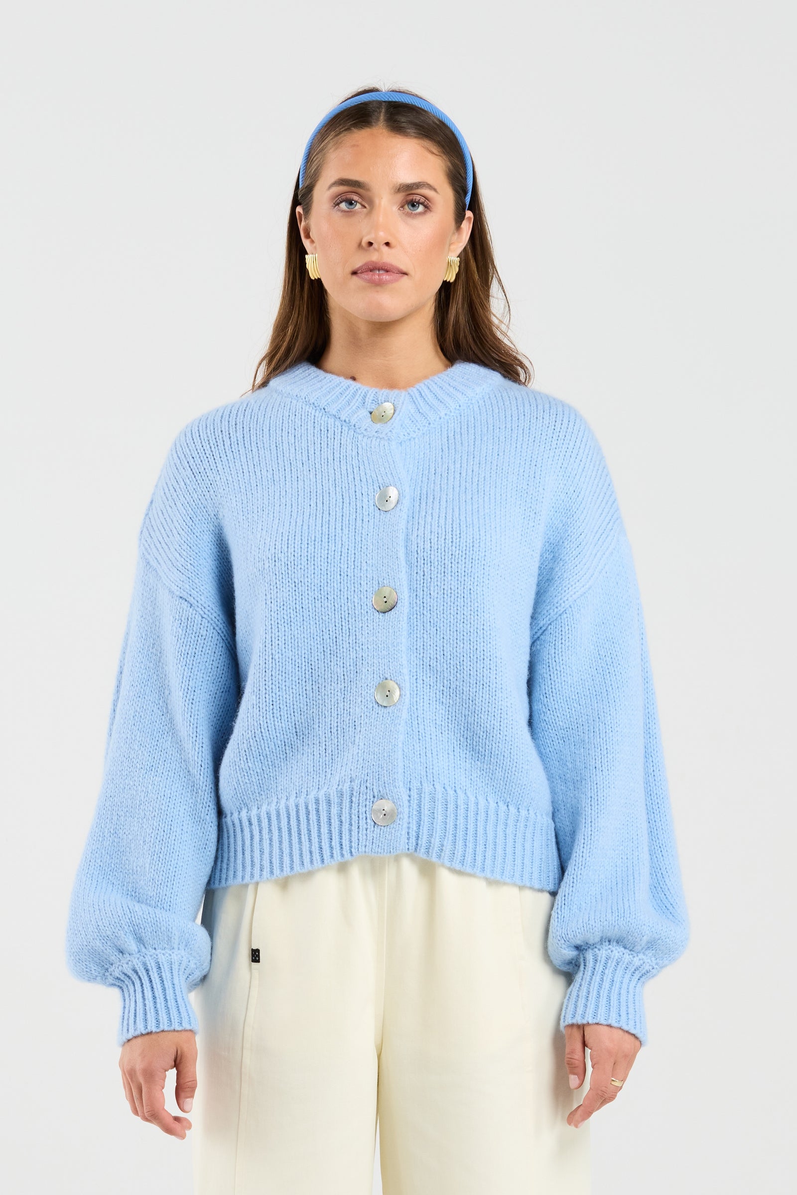 Thing Thing Chloe Cardigan Bluebell
