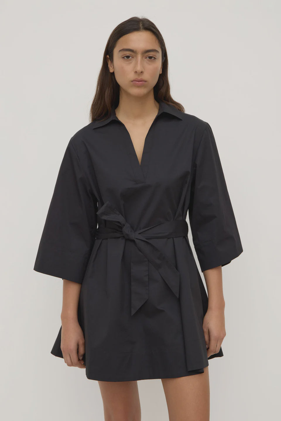 Assembly Claire Shirt Dress Black