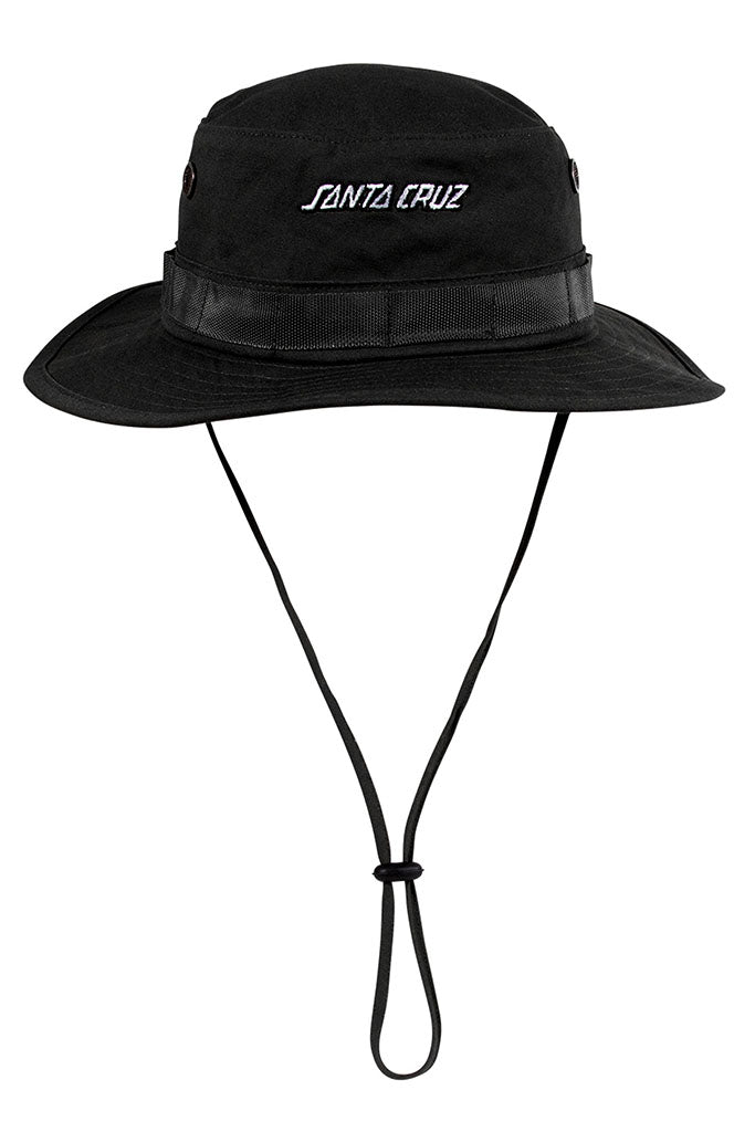 Santa Cruz Classic Strip Hat Black