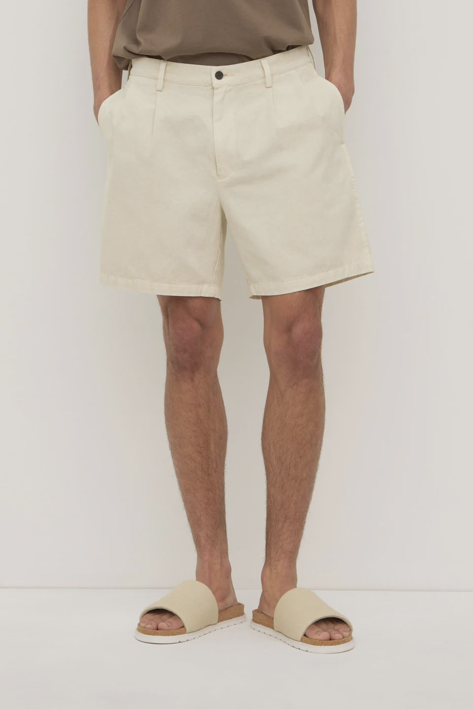 Assembly Mens Cody Short Limestone