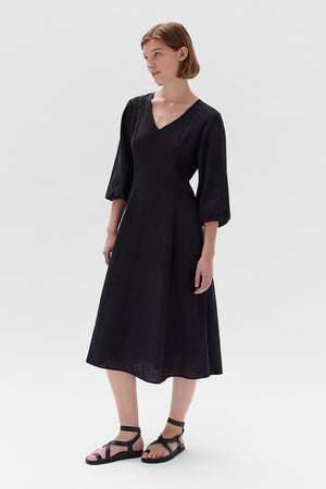 Assembly Colette Long Sleeve Dress Black