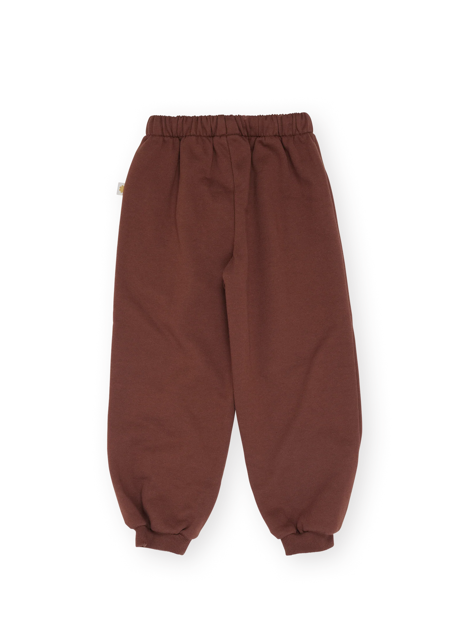 Goldie + Ace Comfy Embroidered Sweatpants Chestnut