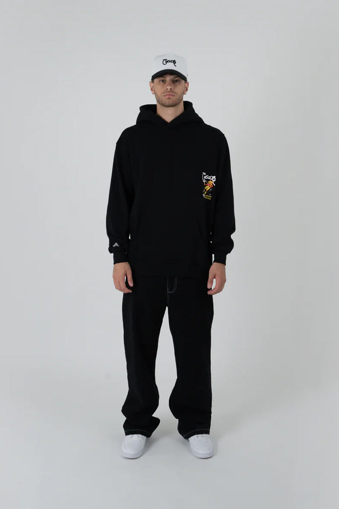 Crate x Space Man Candy Superfleece Hoodie Black