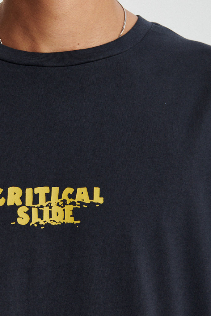 Critical Slide Haulin Tee Vintage Black