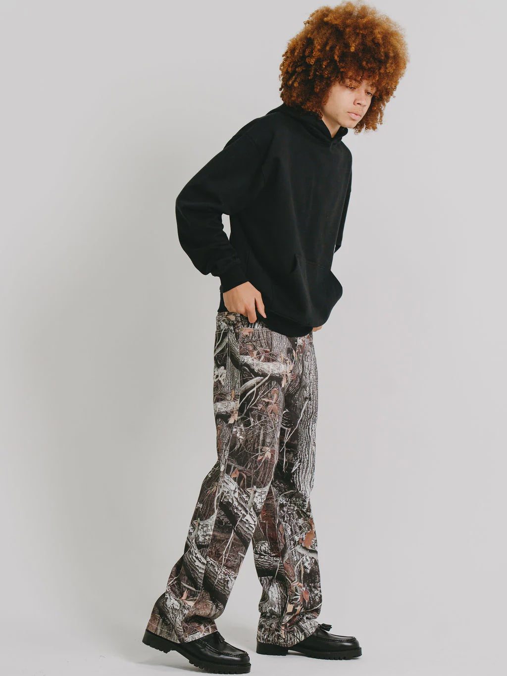 Crate Baggy Barry Tree Camo Denim Jean