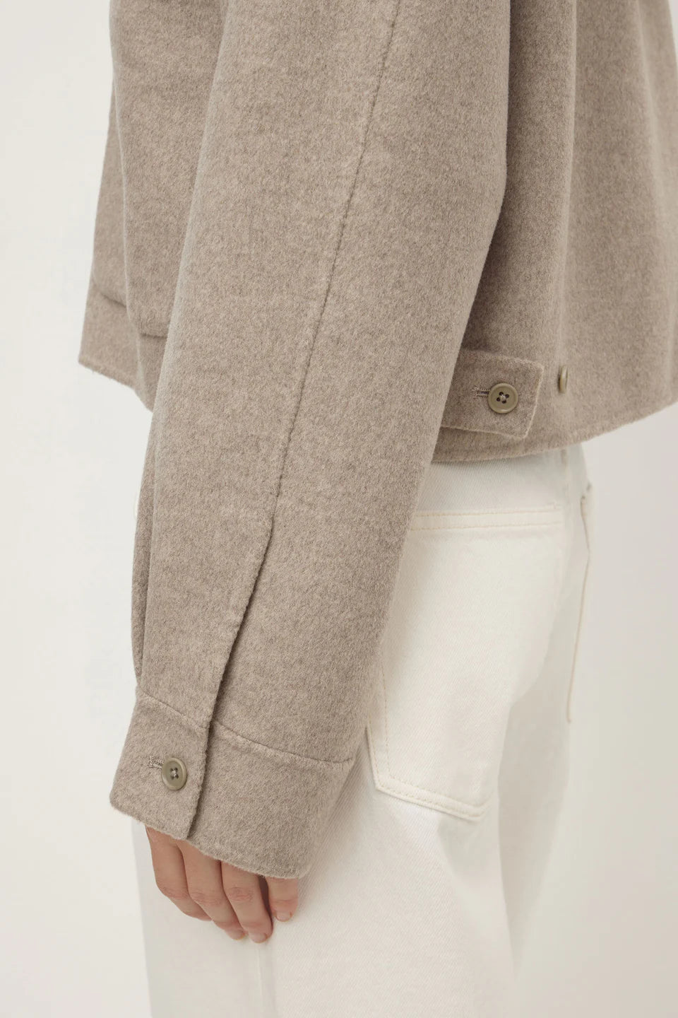 Assembly Dallas Wool Jacket Pebble