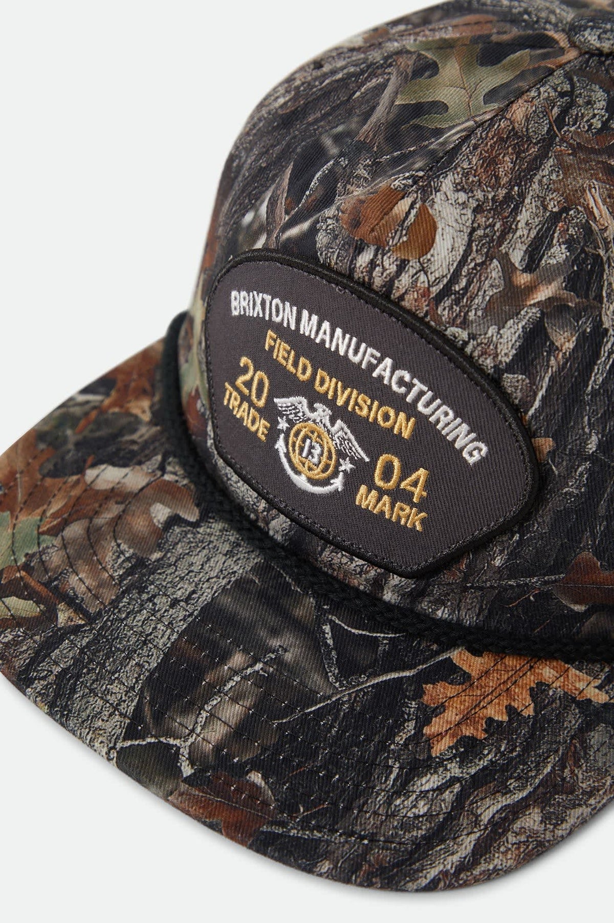Brixton Division Snapback Tree Camo/Olive