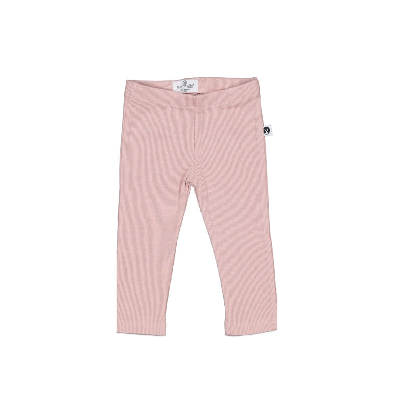 Burrow and Be Rib Leggings Dusky Rose