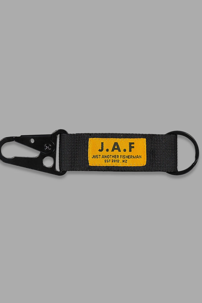 Just Another Fisherman Essential Key Clip Black