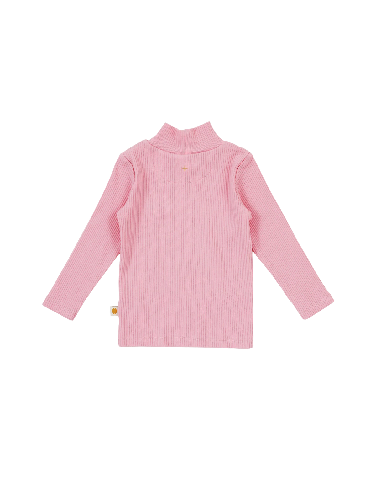 Goldie + Ace Embroidered Rib Skivvy Sweet Pea