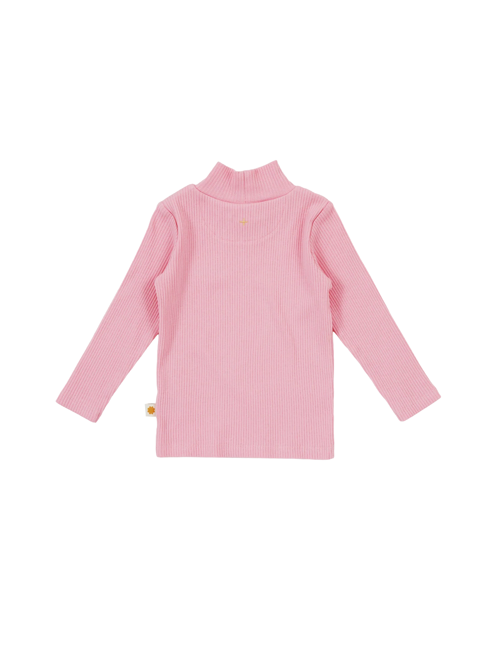 Goldie + Ace Embroidered Rib Skivvy Sweet Pea