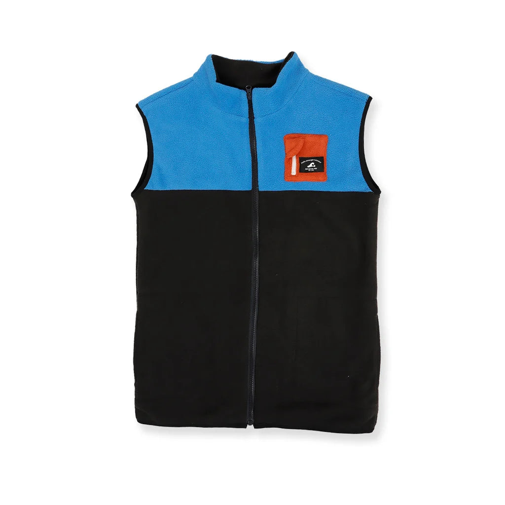 Hello Stranger Boys Everything Vest Blue Black