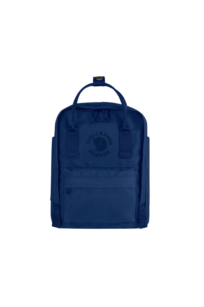 fjllrven re-kanken mini midnight blue Re-Knken SEA The ReKnken Mini is designed for smaller children Fjllrven Unisex Re-knken Backpack Clothing,