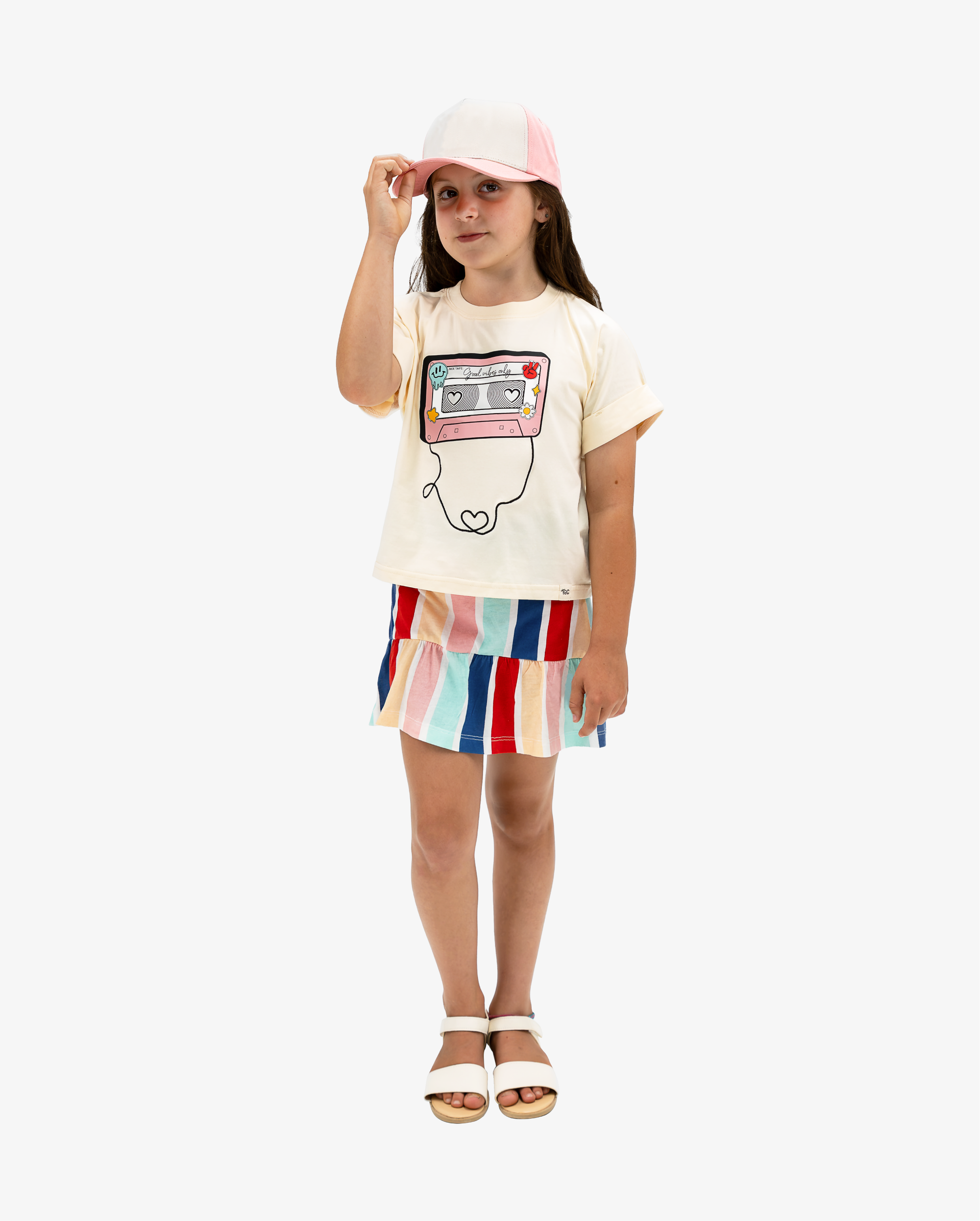 The Girl Club Good Vibes Top