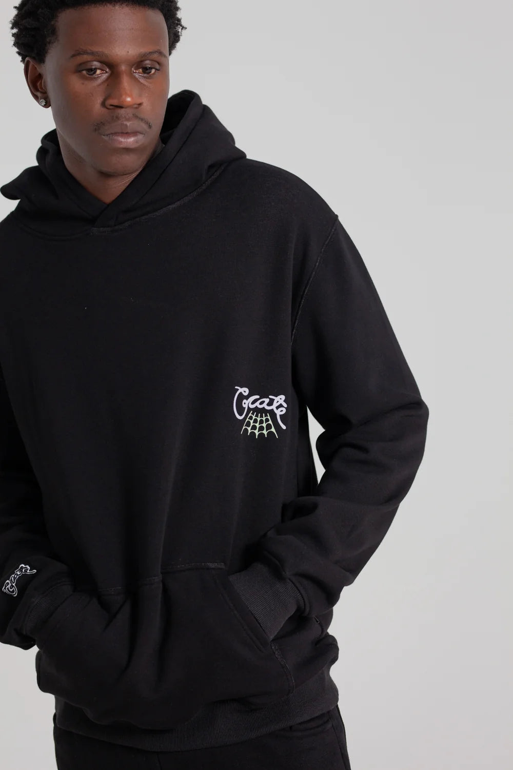 Crate Got Your Back Glow in The Dark Hoodie Black