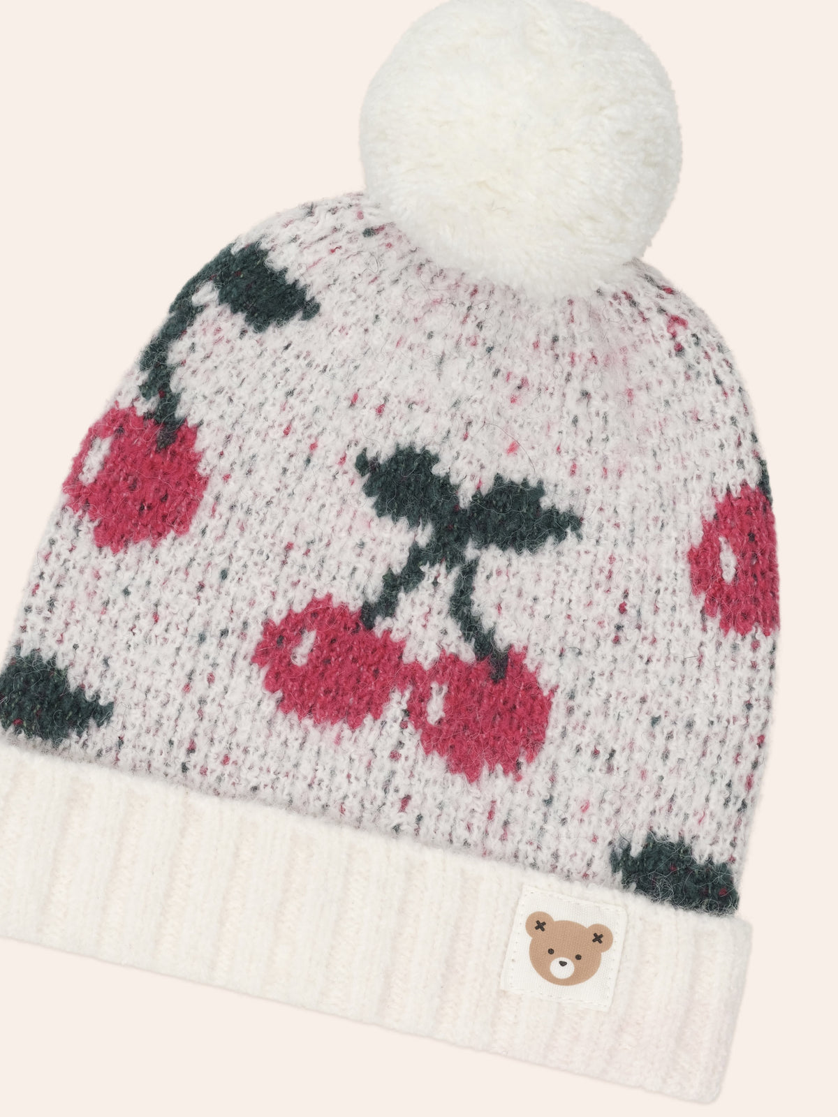 Huxbaby Cherry Knit Beanie