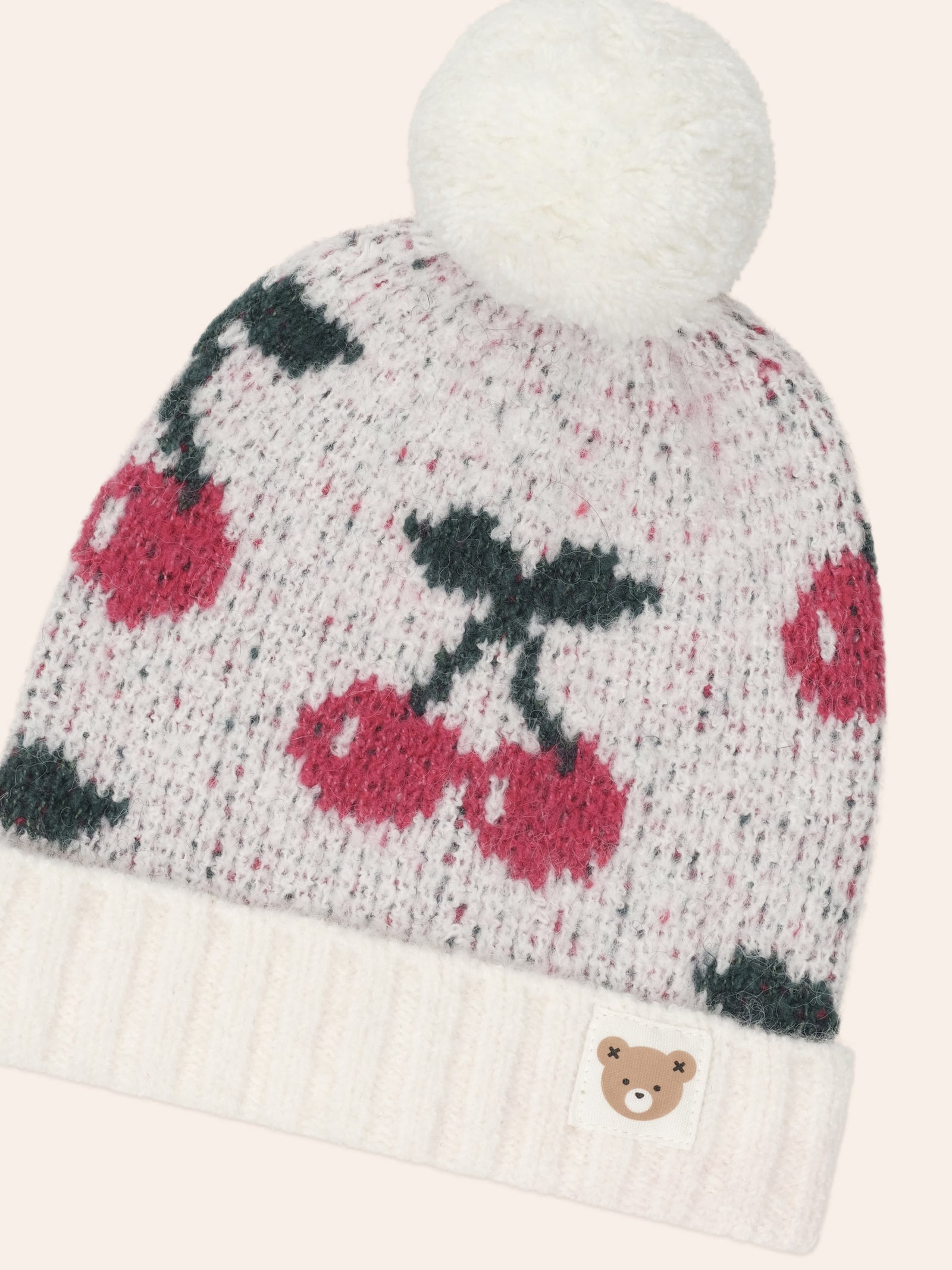 Huxbaby Cherry Knit Beanie