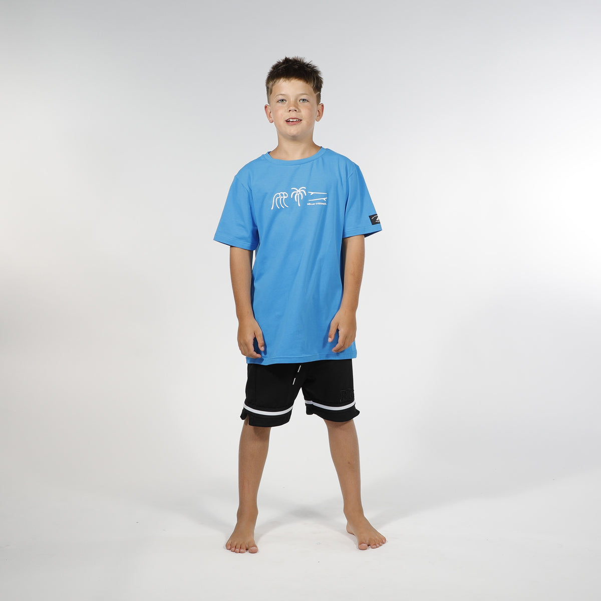 Hello Stranger Protect Our Ocean Tee – Blue