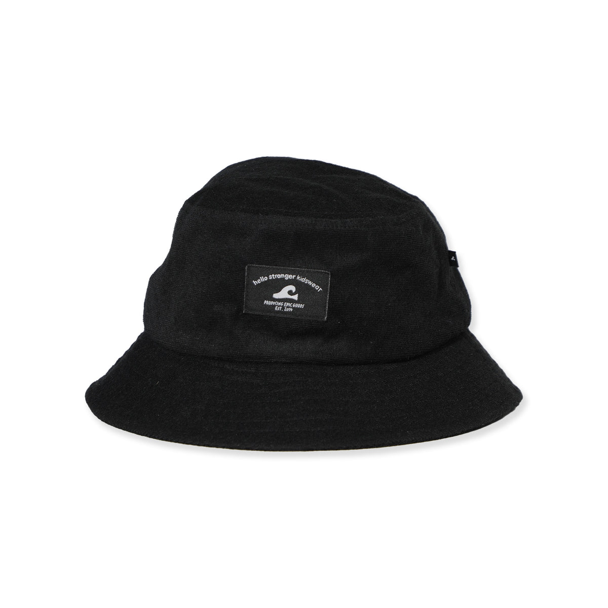 Hello Stranger Bucket Hat - Black