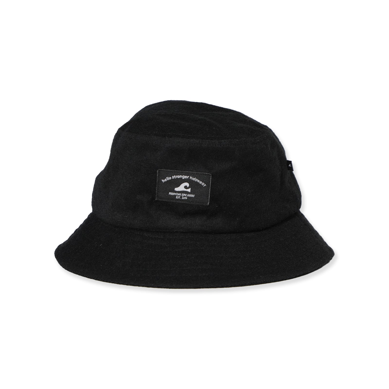 Hello Stranger Bucket Hat - Black