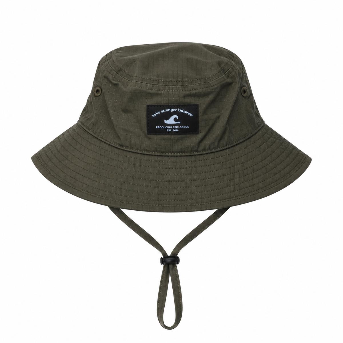 Hello Stranger Bucket Hat Khaki