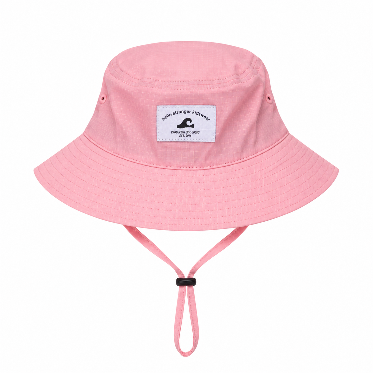 Hello Stranger Bucket Hat Light Pink