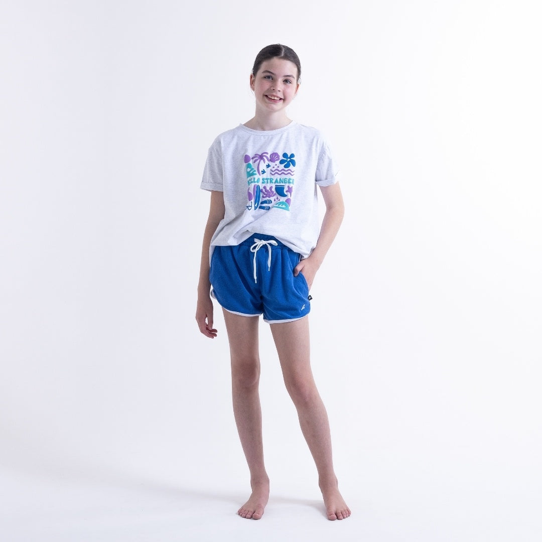 Hello Stranger Coast Shorts Blue