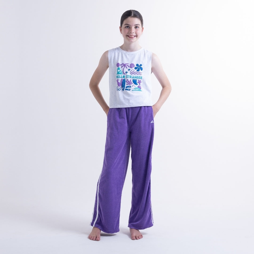 Hello Stranger Playful Pant Purple