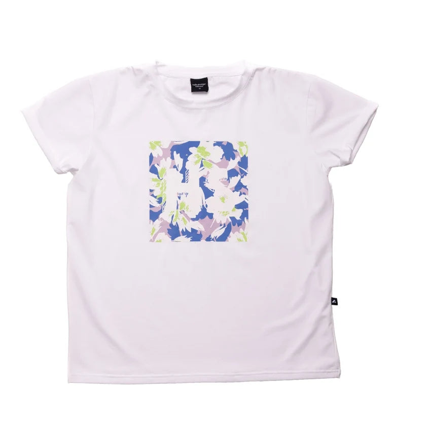 Hello Stranger Island Vibes Bailey Tee White