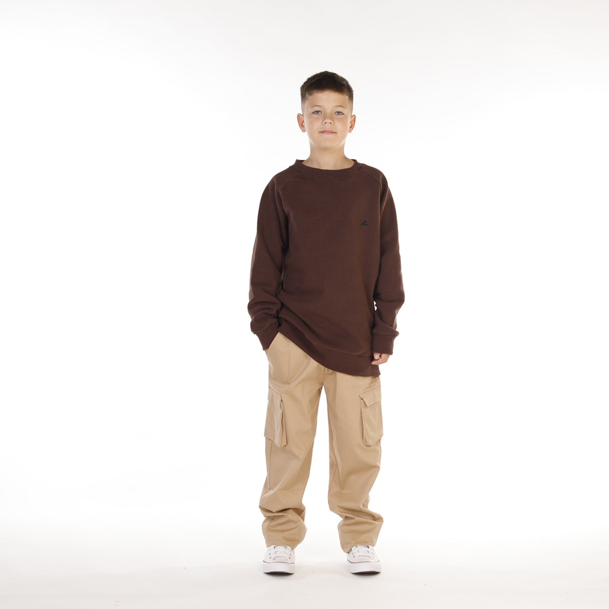 Hello Stranger Boys Sundays Cargo Pant Beige