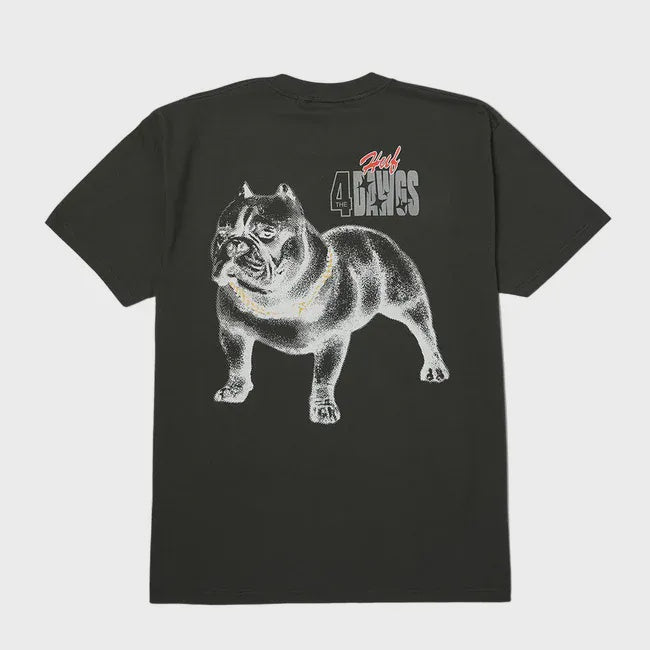 HUF 4 The Dawgs SS Tee Vintage Black