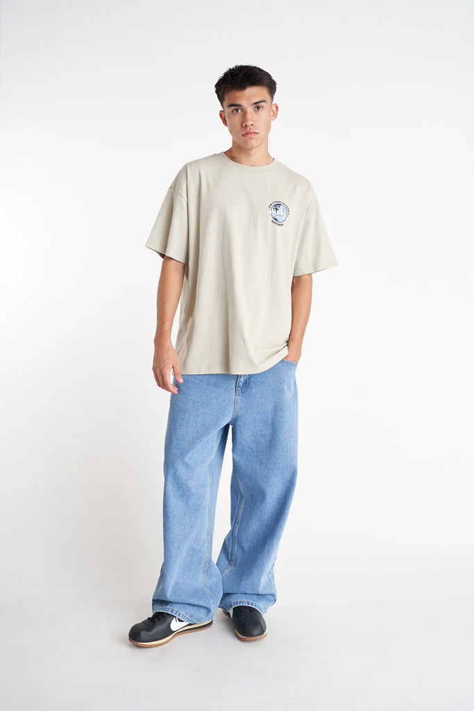 Huffer Block Tee 220/Home Is Moonrock