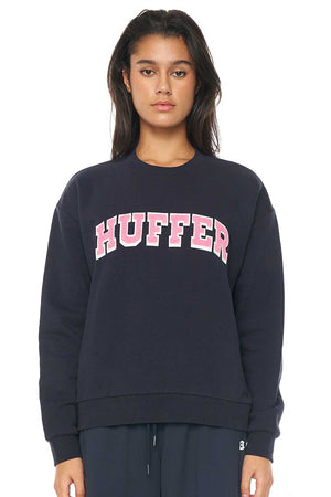 Huffer Slouch Crew 350/Area Navy