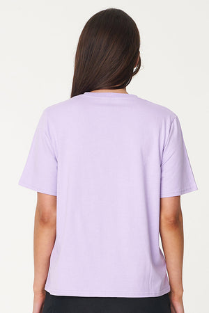 Huffer WMNS Classic Tee/Chained Hyacinth