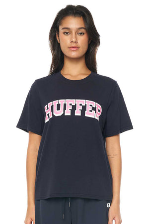 Huffer Wmns Classic Tee/Area Navy